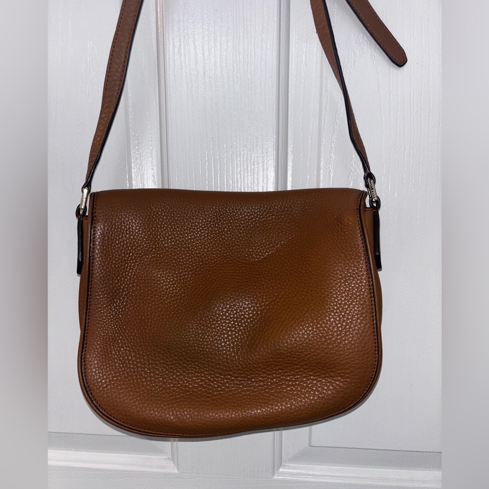 Tory Burch Brown Leather Crossbody Bag - Picture 4 of 9